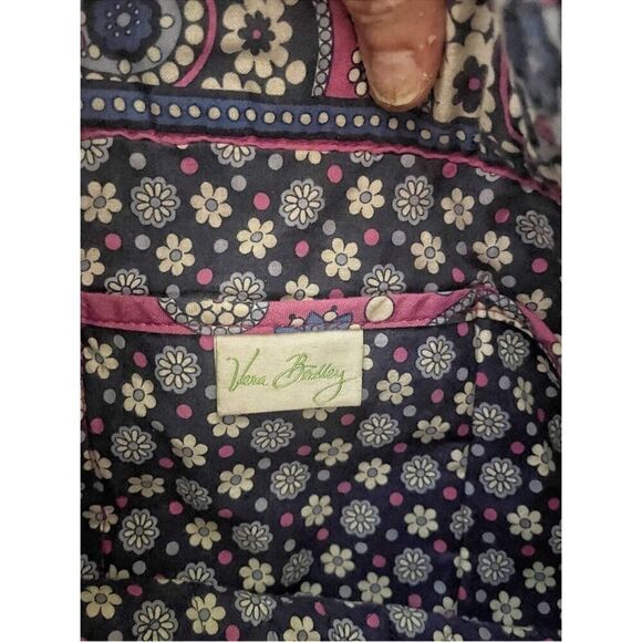 Retired 2012 Vera Bradley Boysenberry Betsey Tote Toggle Tote - Picture 7 of 7